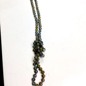 Long beaded necklace